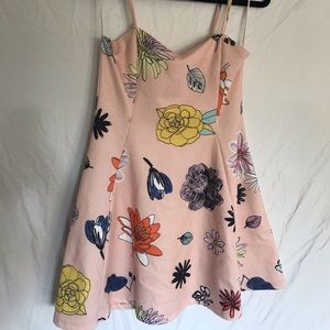 Zara floral dress
